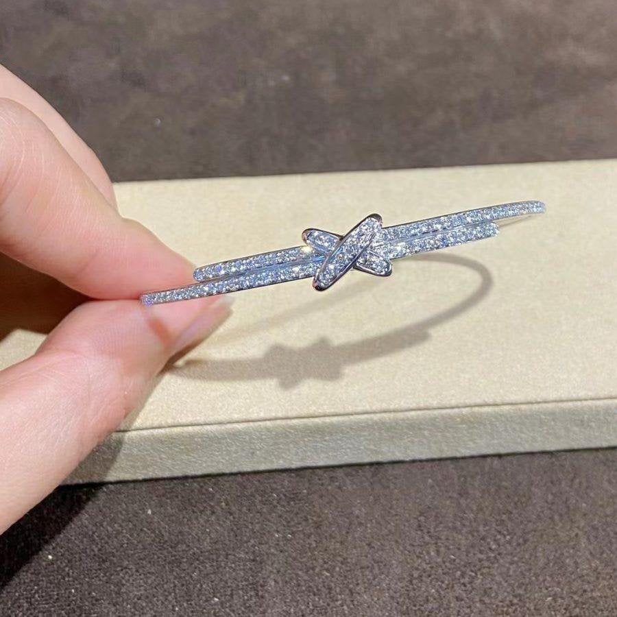 [AURORA]JEUX DE BRACELET DIAMONDS SILVER