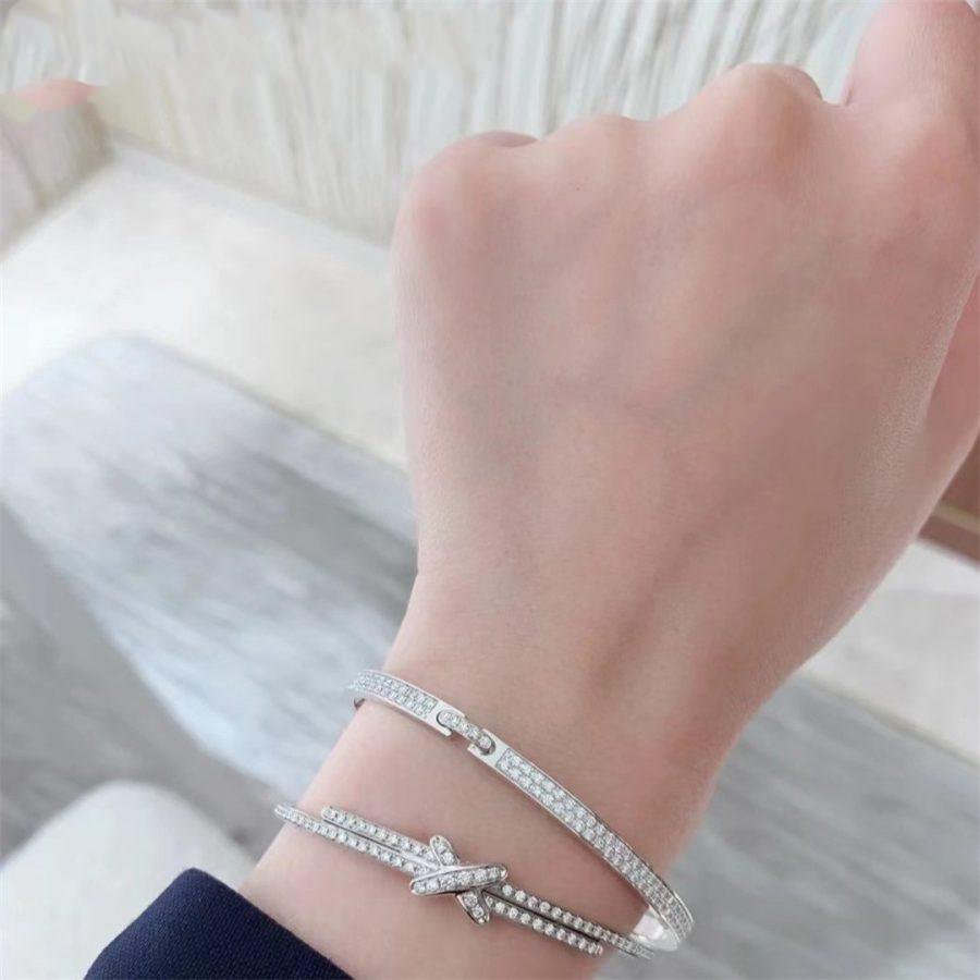 [AURORA]JEUX DE BRACELET DIAMONDS SILVER