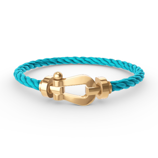 [AURORA]FORCE LARGE HORSESHOE NO DIAMOND BRACELET GOLD