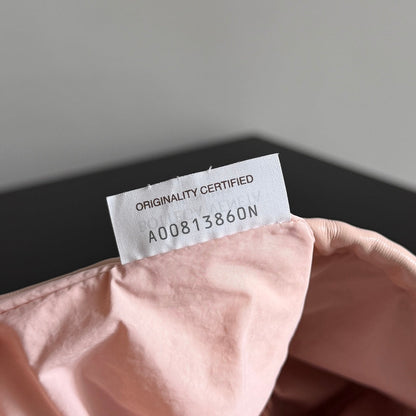 SMALL DUSTBAG 21 IN LIGHT PINK LAMBSKIN