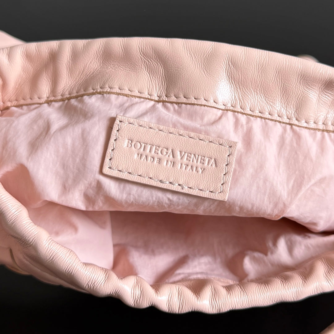 SMALL DUSTBAG 21 IN LIGHT PINK LAMBSKIN