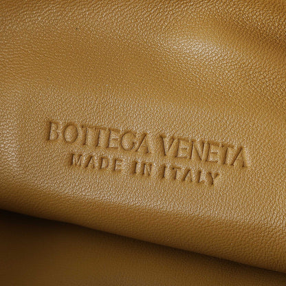 BOTTEGA VENETA 25S MINI JODIE 36 IN WARM BRONZE CALFSKIN GOLD HARDWARE