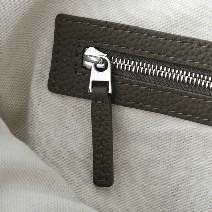 BOTTEGA VENETA 25S DIAGO HOBO 39 IN VERY DEEP OLIVE CALFSKIN