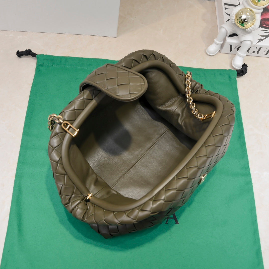 Teen Lauren 1980 With Chain 31.5 Brown Leather Ghw