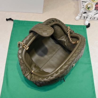 Teen Lauren 1980 With Chain 31.5 Brown Leather Ghw