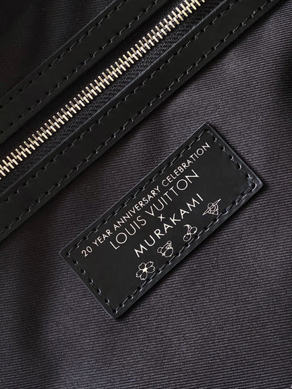 KEEPALL BANDOULIÈRE 50 BAG IN MULTICOLORED MONOGRAM COATED CANVAS