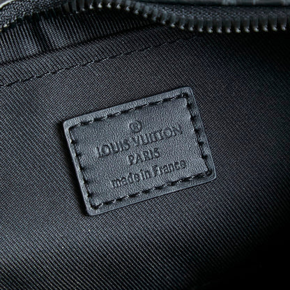 HAMAC BAG 28 IN BLACK MONOGRAM ECLIPSE CANVAS