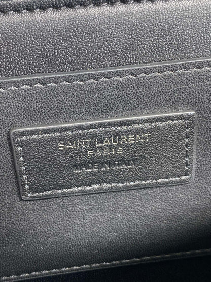 SOLFERINO SMALL SATCHEL 23 IN CERULEAN BLUE CALFSKIN GOLD HARDWARE