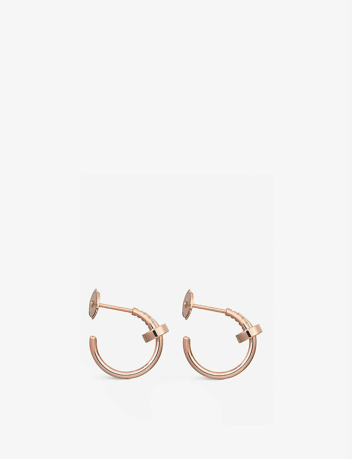 [AURORA]JUSTE EARRINGS PINK GOLD
