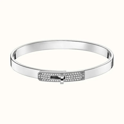 [AURORA]KELLY SILVER DIAMOND BRACELET