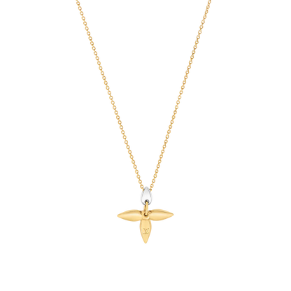[AURORA]LOUISETTE PEDANT GOLD NECKLACE