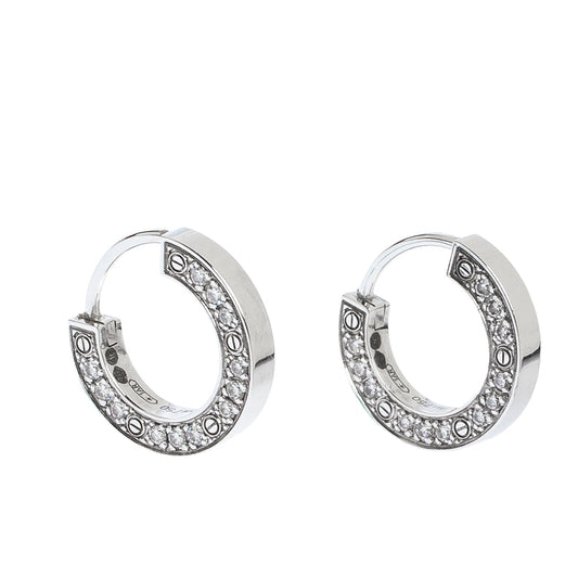 [AURORA]LOVE DIAMOND EARRINGS