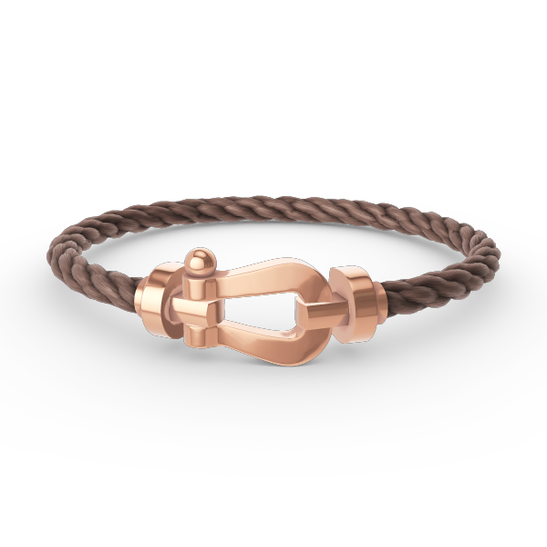 [AURORA]FORCE LARGE HORSESHOE NO DIAMOND BRACELET ROSE GOLD