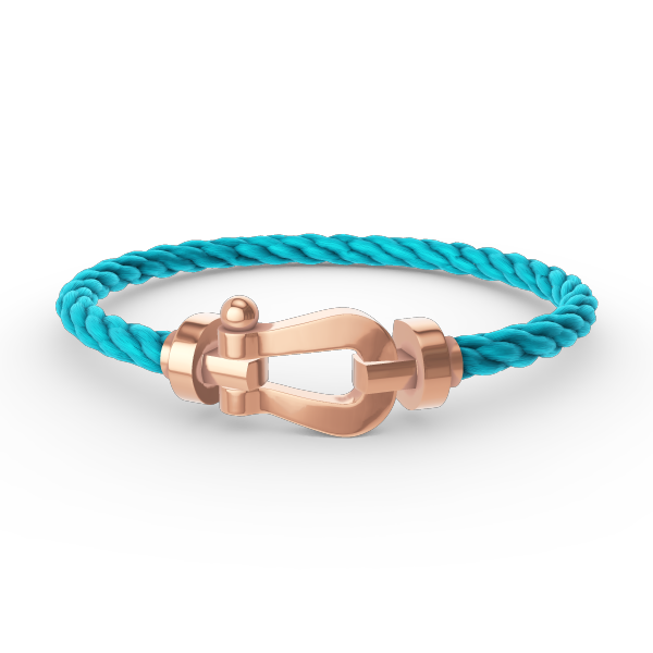 [AURORA]FORCE LARGE HORSESHOE NO DIAMOND BRACELET ROSE GOLD