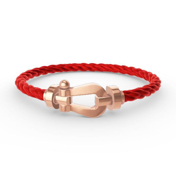 [AURORA]FORCE LARGE HORSESHOE NO DIAMOND BRACELET ROSE GOLD