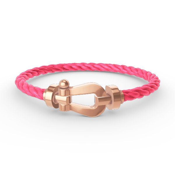 [AURORA]FORCE LARGE HORSESHOE NO DIAMOND BRACELET ROSE GOLD