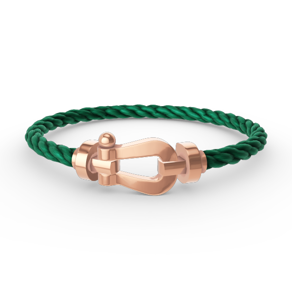 [AURORA]FORCE LARGE HORSESHOE NO DIAMOND BRACELET ROSE GOLD