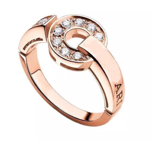 [AURORA]DREAM RING DIAMOND PINK GOLD