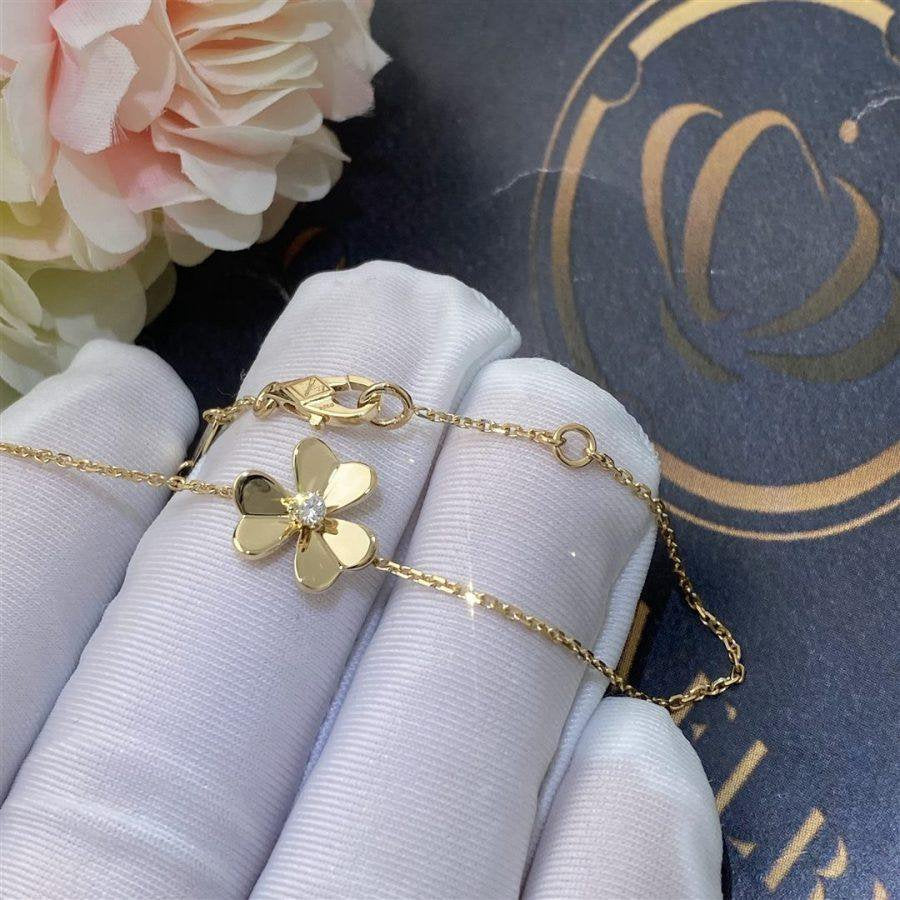 [AURORA]FRIVOLE GOLD FLOWER BRACELET