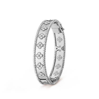 [AURORA]CLOVER BRACELET 8MM DIAMONDS