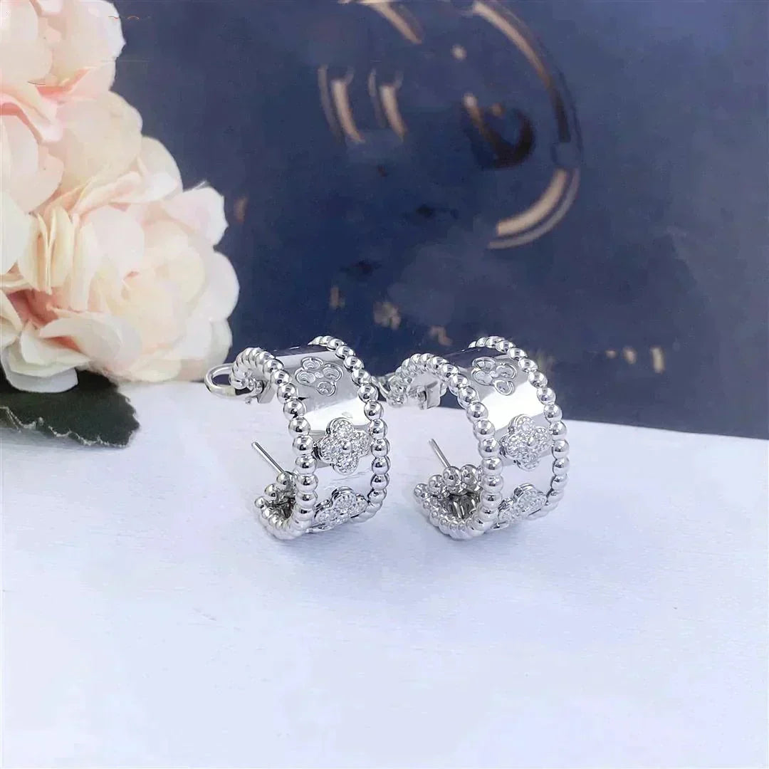 [AURORA]PERLEE DIAMOND EARRINGS