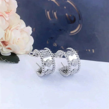 [AURORA]PERLEE DIAMOND EARRINGS