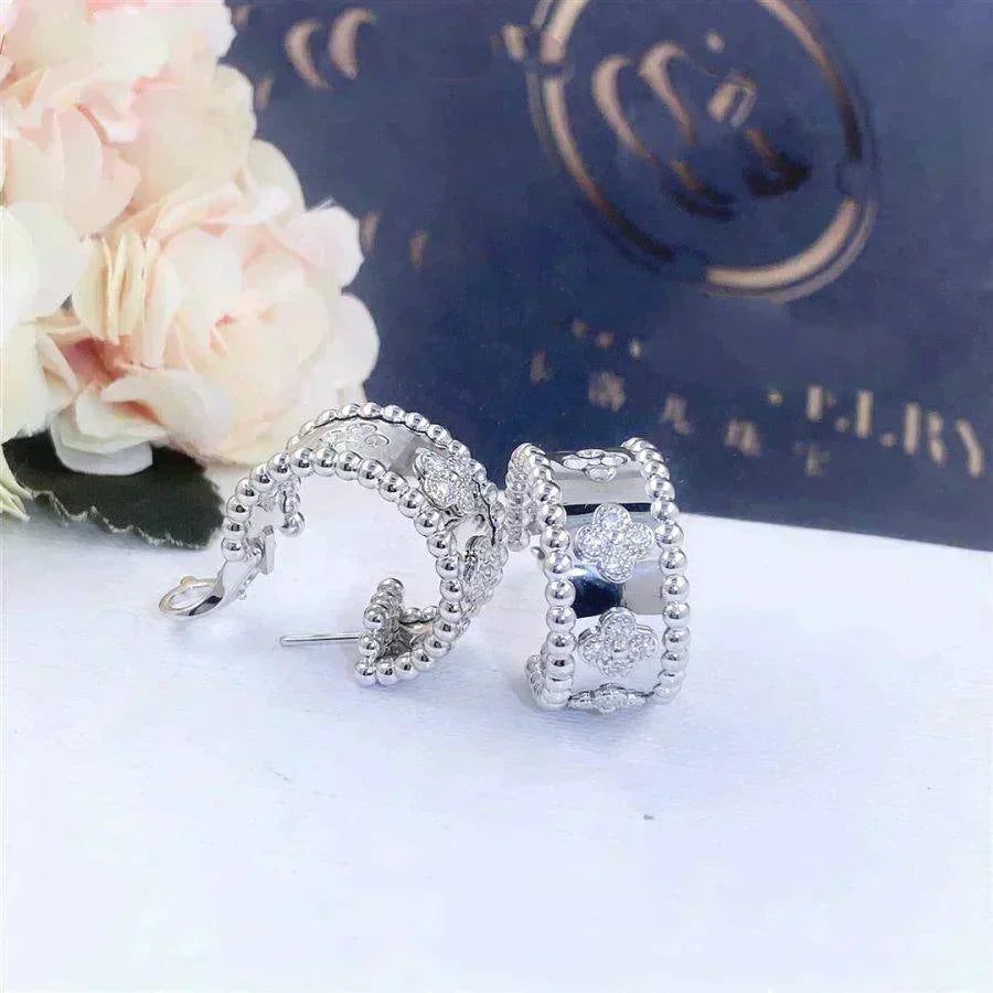 [AURORA]PERLEE DIAMOND EARRINGS