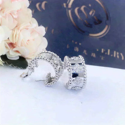 [AURORA]PERLEE DIAMOND EARRINGS