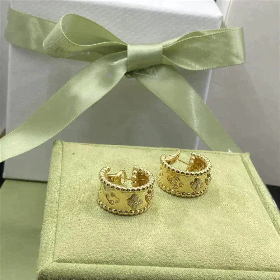 [AURORA]PERLEE DIAMOND EARRINGS