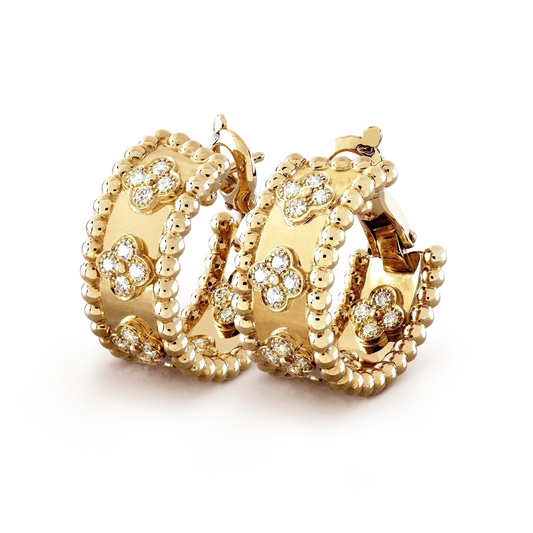 [AURORA]PERLEE DIAMOND EARRINGS