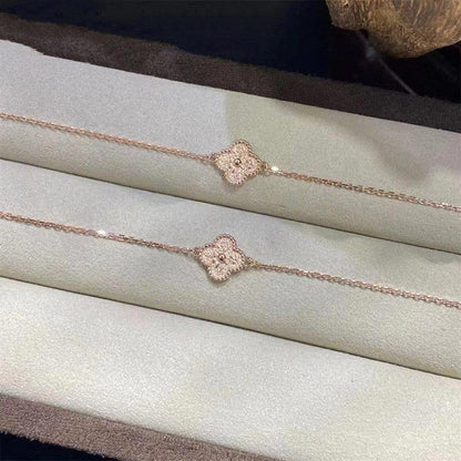 [AURORA]CLOVER SINGLE FLOWER BRACELET
