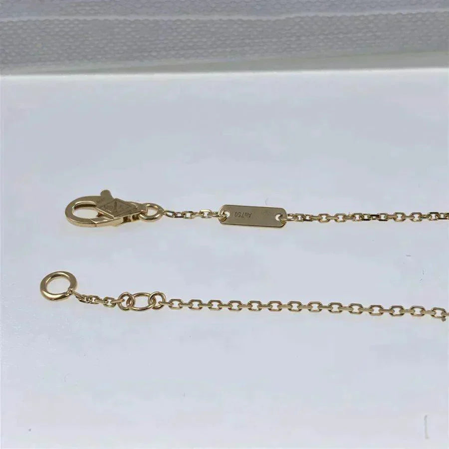 [AURORA]CLOVER  CARNELIAN SINGLE FLOWER BRACELET