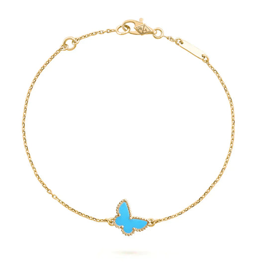 [AURORA]BUTTERFLY TURQUOISE BUTTERFLY BRACELET