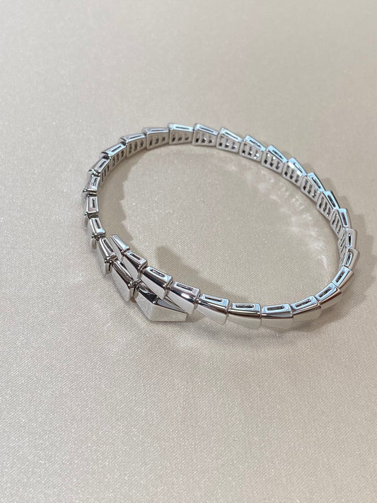 [AURORA]SERPENTI VIPER SILVER BRACELET