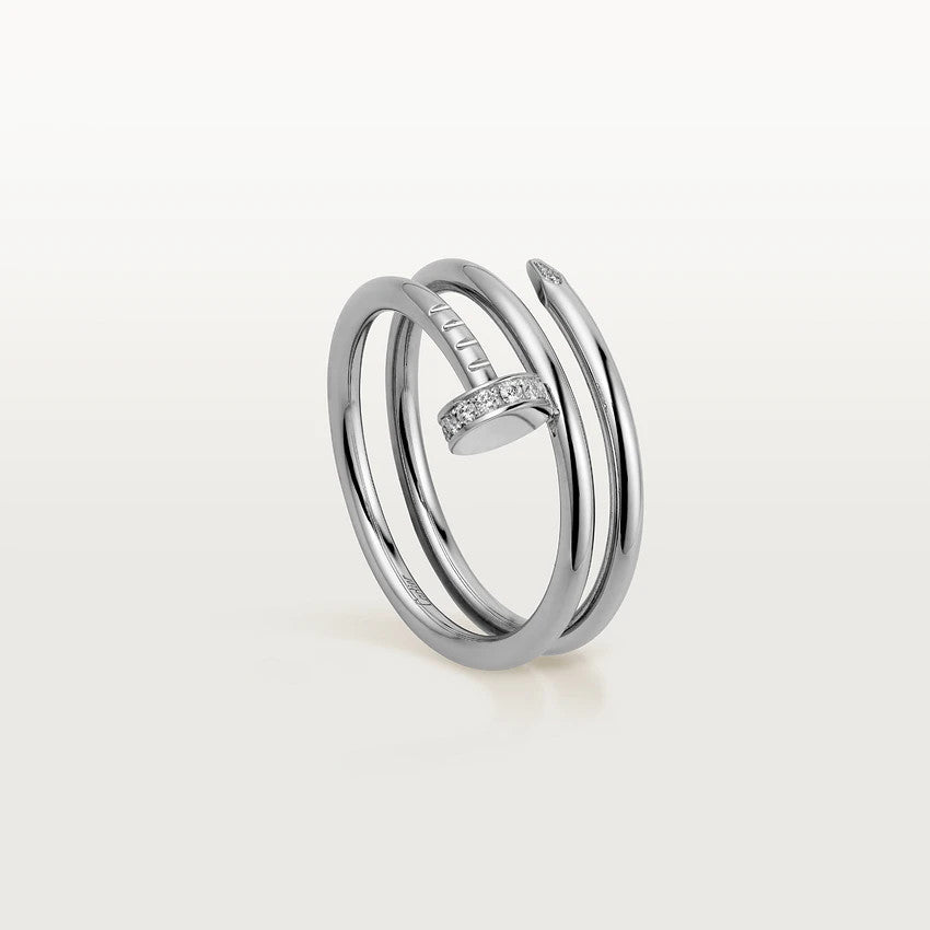 [AURORA]JUSTE RING 1.8MM SILVER DOUBLE ROW